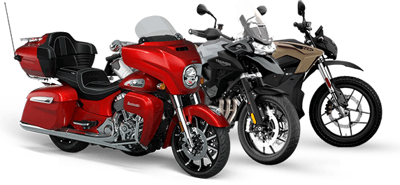 Indian, Triumph, and Zero motorcycles for sale at Stu's Motorcycles - Fort Myers.